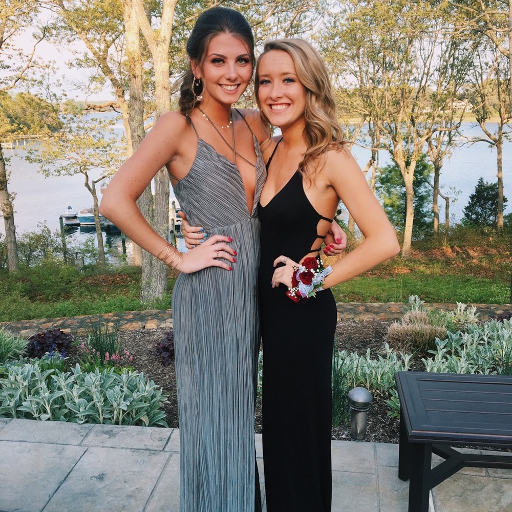 Teal gown